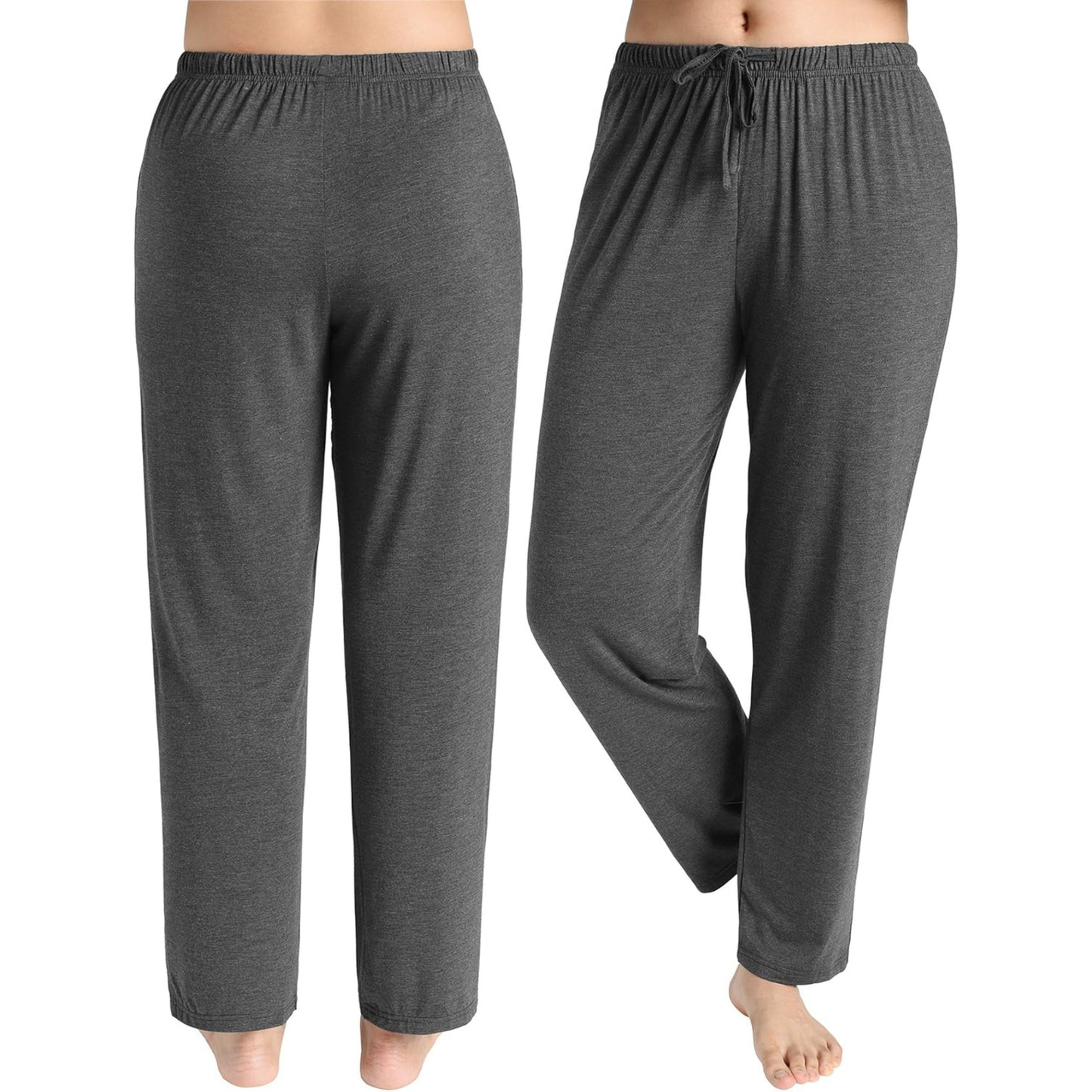 Women’s Knit Pajama Pants – Relaxed Fit Loungewear with Adjustable Drawstring